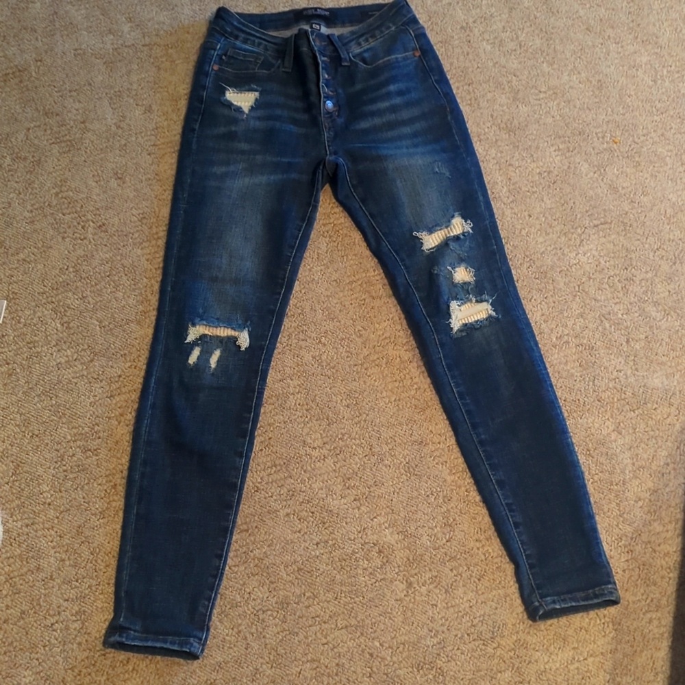 Judy Blue Slim button fly stretch jeans 1/25